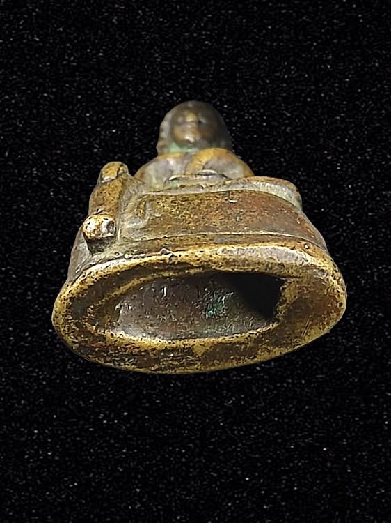 พระพุทธเจ้าโคตมะ ปางห้อยพระบาท เชียงแสนสิงห์สาม หน้าตัก 1 นิ้ว