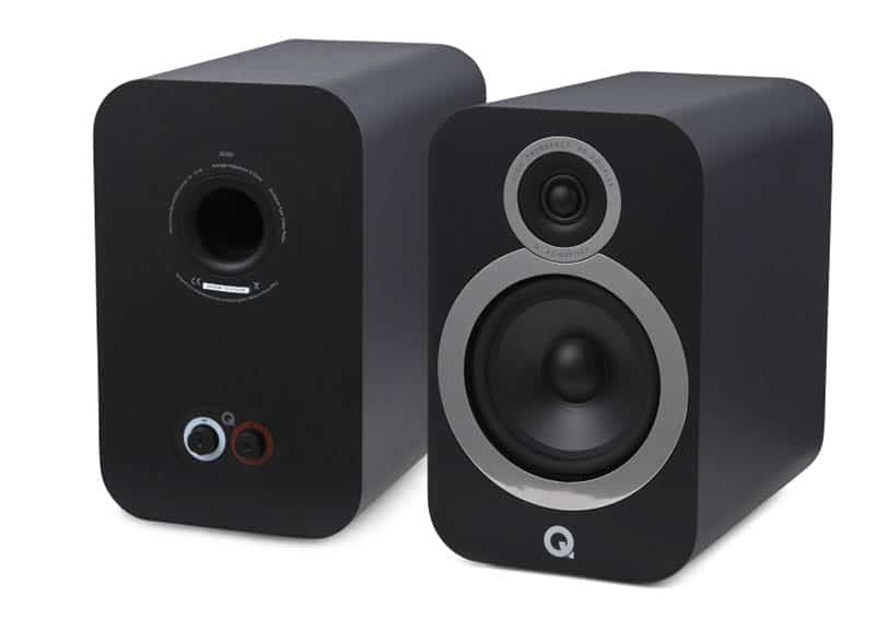 Q Acoustics 3030i (คู่/Pair) *ของแท้รับประกันศูนย์* ลำโพง Bookshelf, 6.5 นิ้ว 2 ทาง, 75w x2, 46Hz-30kHz, ฟรี!! ตะแกรงครอบ