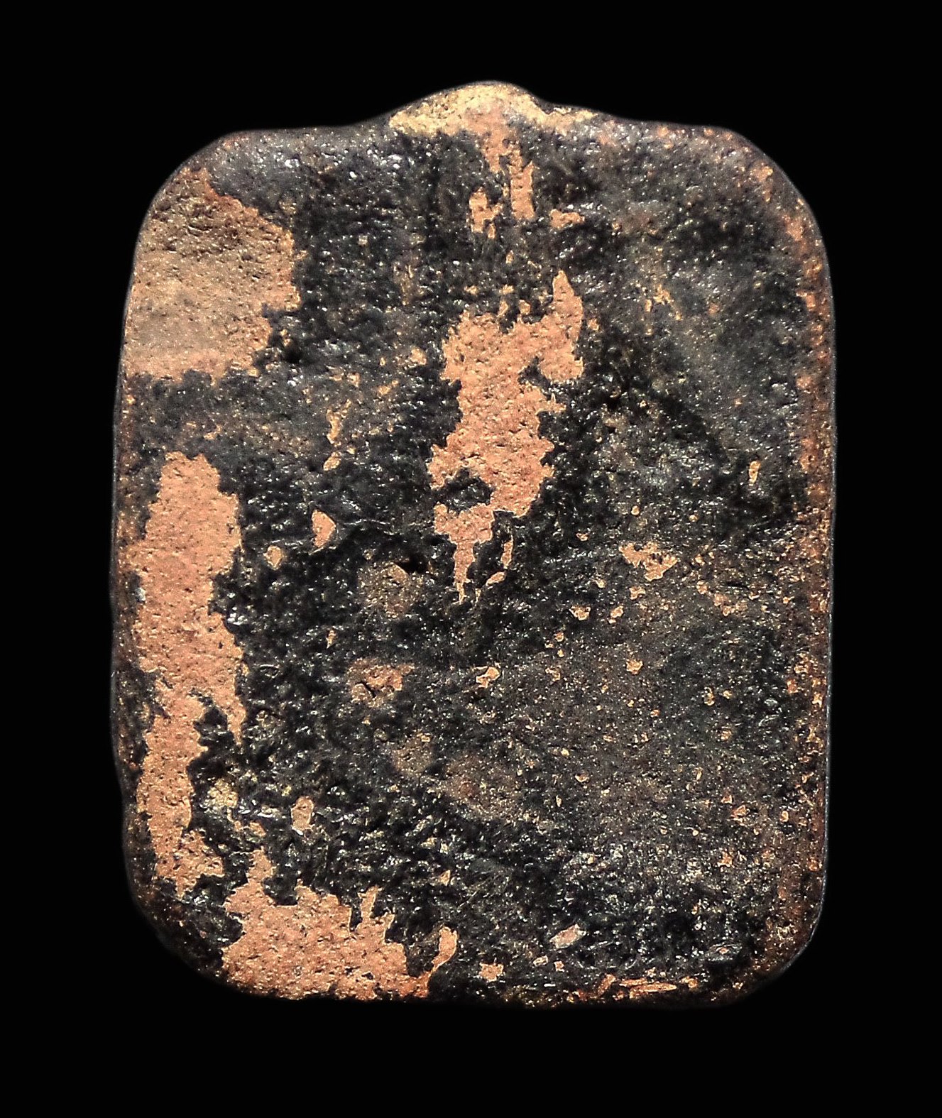 พระหลวงพ่อปาน วัดบางนมโค พิมพ์ทรงไก่หางสี่เส้นเนื้อดิน