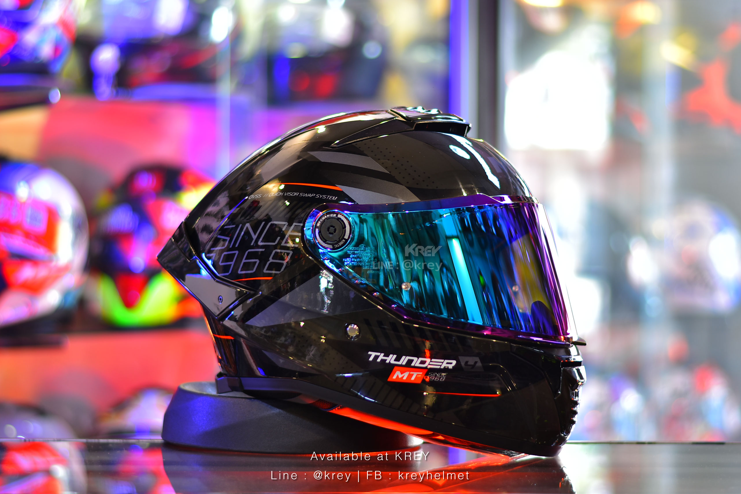 MT model THUNDER 4 SV LUMINENCE BLACK