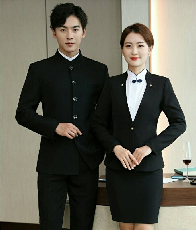 ชุดพนักงานต้อนรับโรงแรม รีสอร์ท