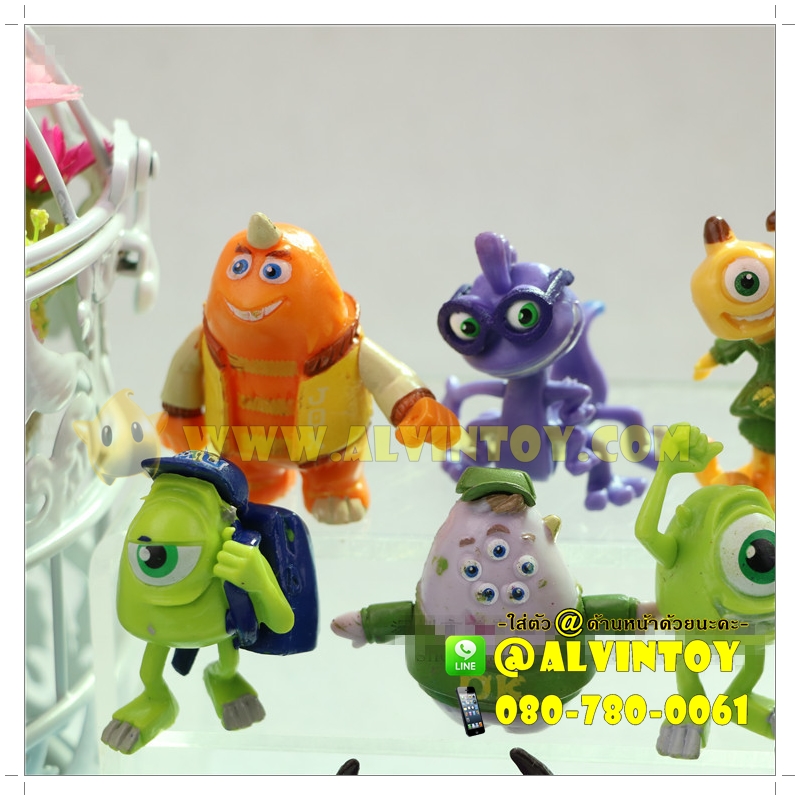 Action Figure Monsters Inc. 12 ตัว