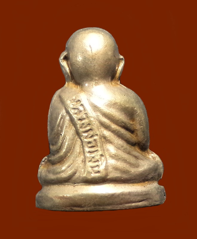 รูปเหมือนปั๊มหลวงพ่อเงิน วัดบางคลาน จ.พิจิตร เนื้ออัลปาก้า