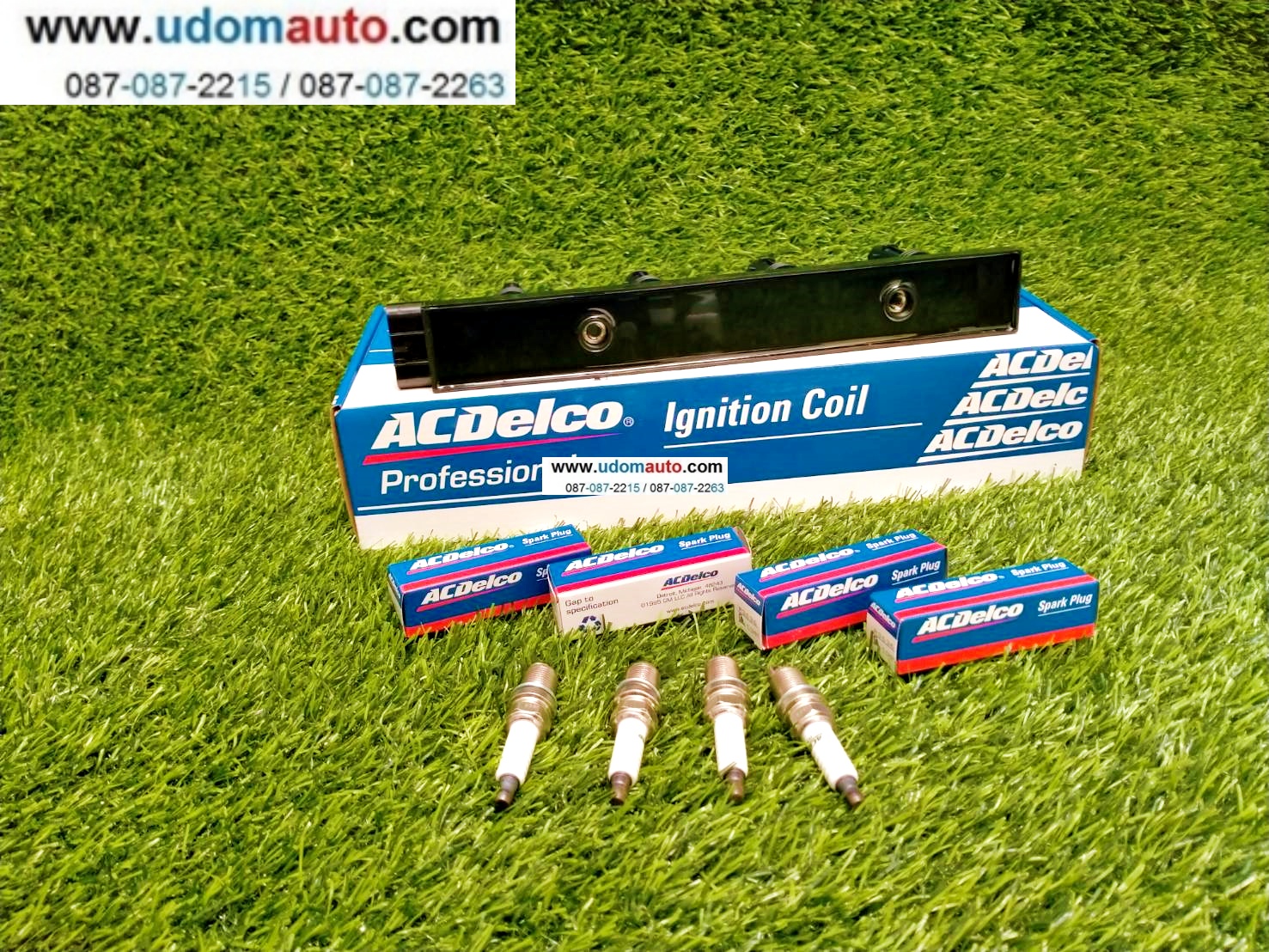 คุ้มยกเซ็ท!! คอยล์จุดระเบิด + หัวเทียน CHEVROLET SONIC 1.4 /ACDELCO