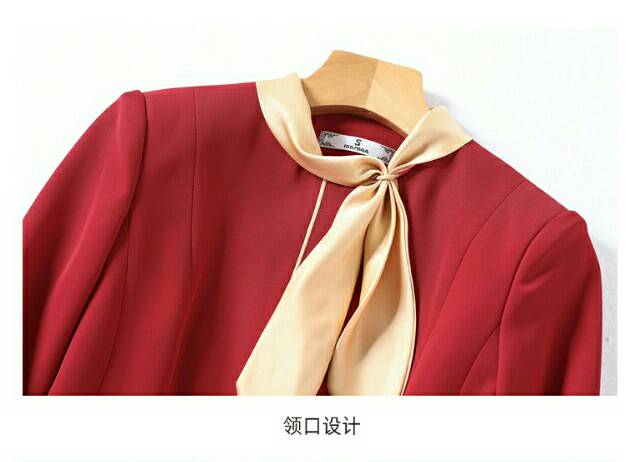 ชุดสูท ชุดพนักงานต้อนรับโรงแรม ชุดพนักงานออฟฟิศ