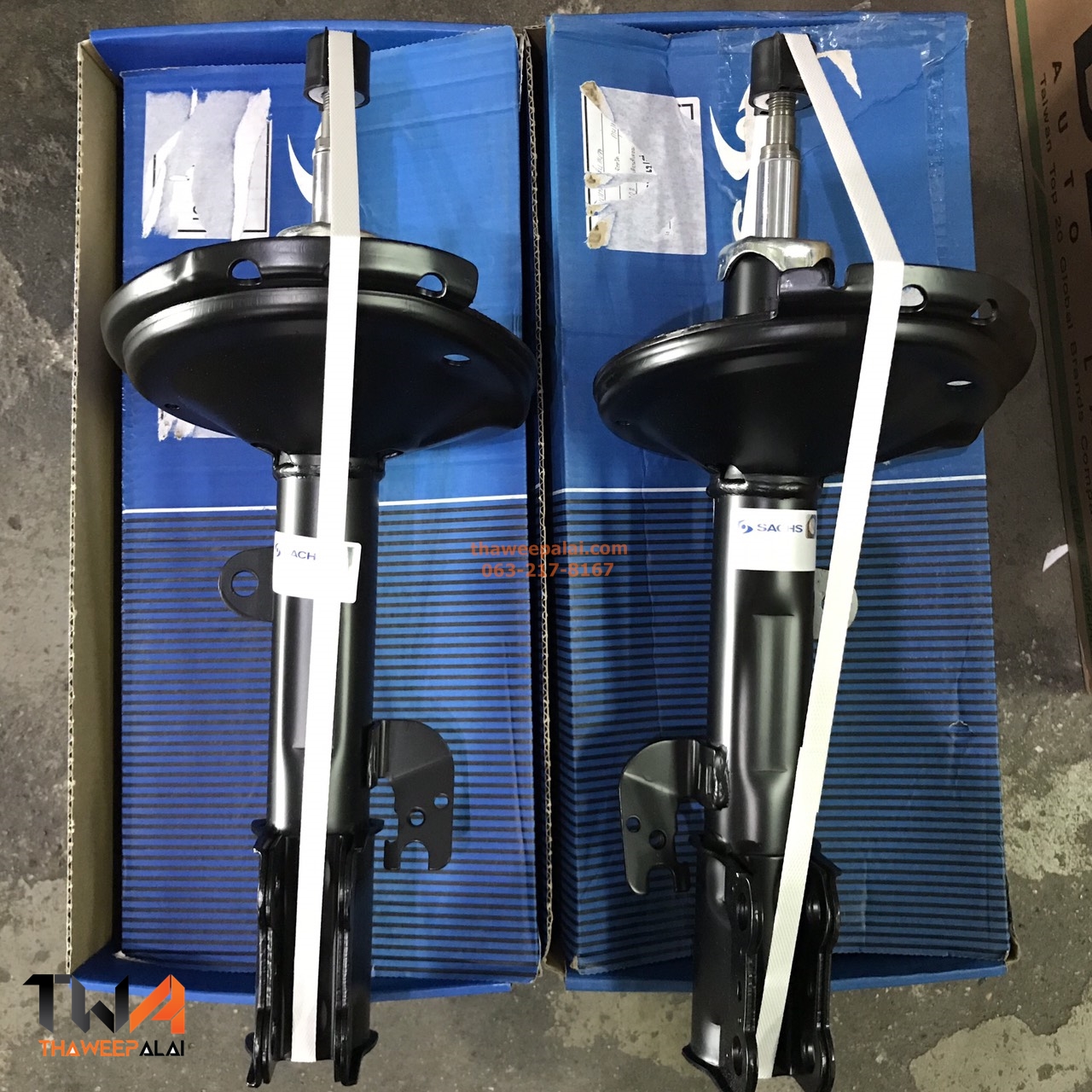 โช๊คอัพหน้าซ้าย+ขวา โตโยต้าแฮริเออร์ 2WD-4WD ACU30 / SACHS