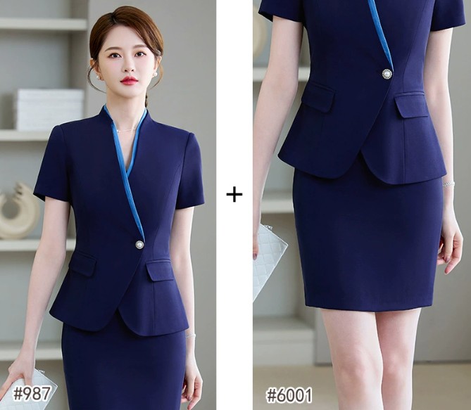 ชุดสูท ชุดพนักงานต้อนรับ ชุดออฟฟิศ ชุดพนักงานต้อนรับโรงแรม