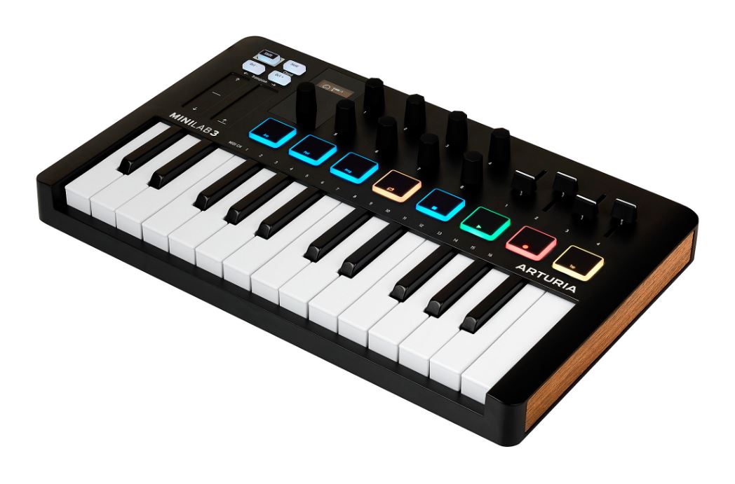 Arturia MiniLab 3 *ของแท้รับประกัน 1ปี* มิดิคีย์บอร์ดคอนโทรลเลอร์ 25 Key MIDI Keyboard Controller