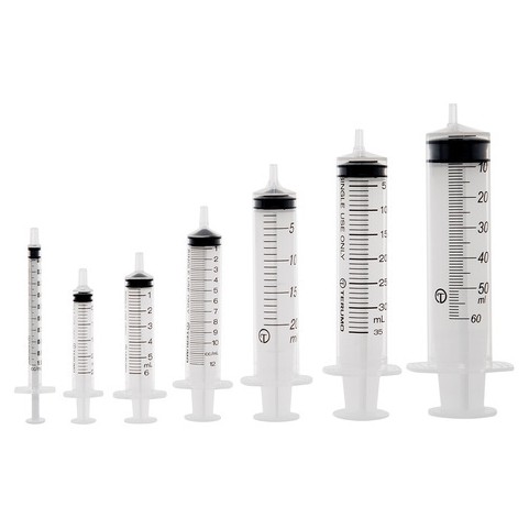 50ml Disposable Syringe Plastic หัวข้าง สำหรับฉีด (ไม่มีเข็มฉีดยา) - NIPRO