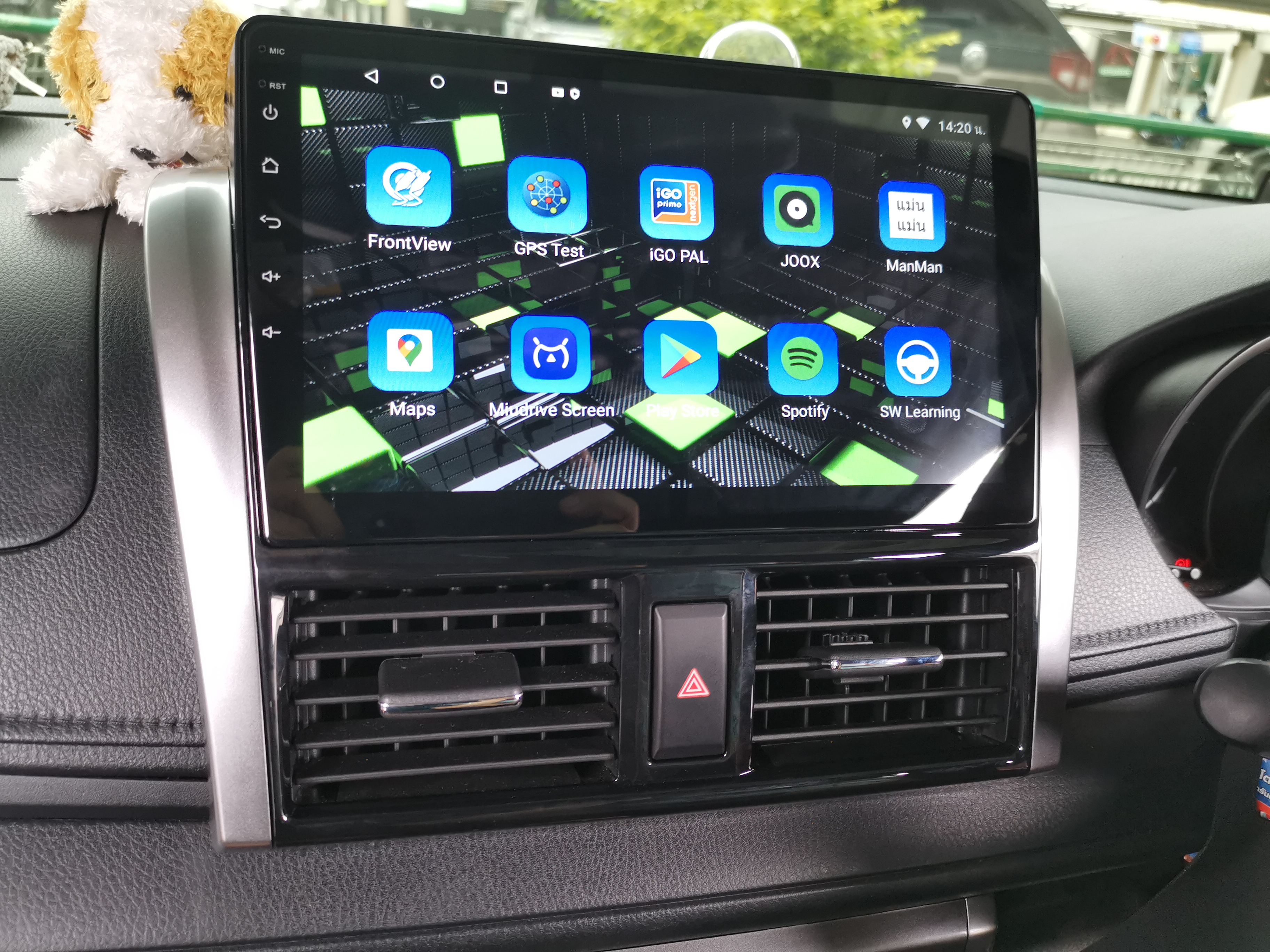 จอตรงรุ่น 10นิ้ว VIOS Gen3 และ Yaris Gen2 รุ่น T5 ค่าย ALPHA