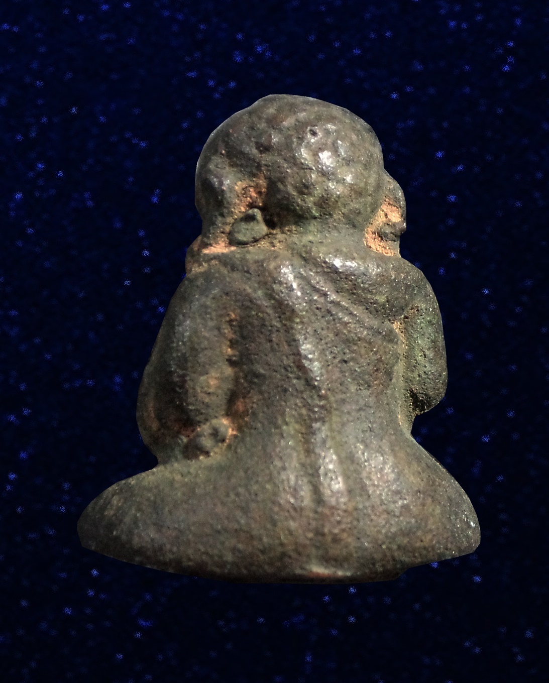 หล่อโบราณ พระสังกัจจายน์ ศิลปะเชียงแสน