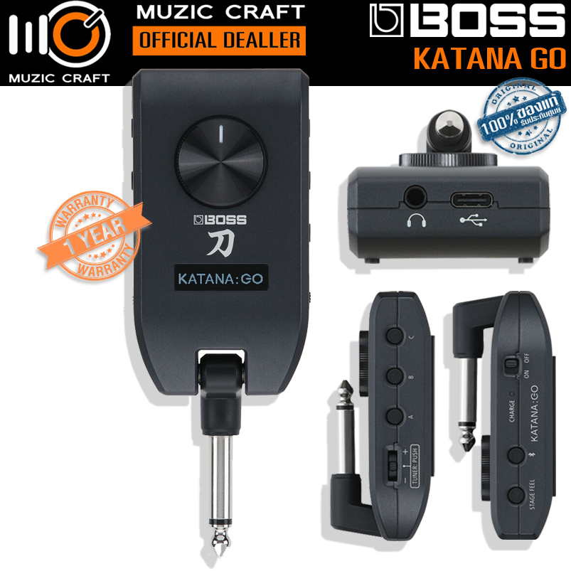 BOSS KATANA GO *ของแท้รับประกัน 1ปี* Headphone Amplifier for Guitar and Bass