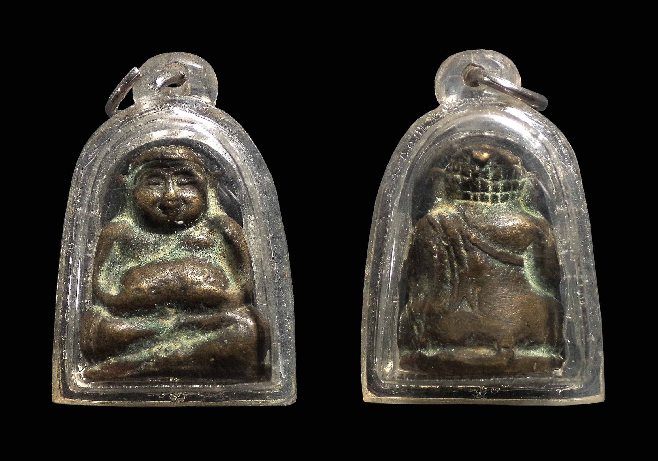 รูปหล่อพระสังกัจจายน์ เนื้อสำริด