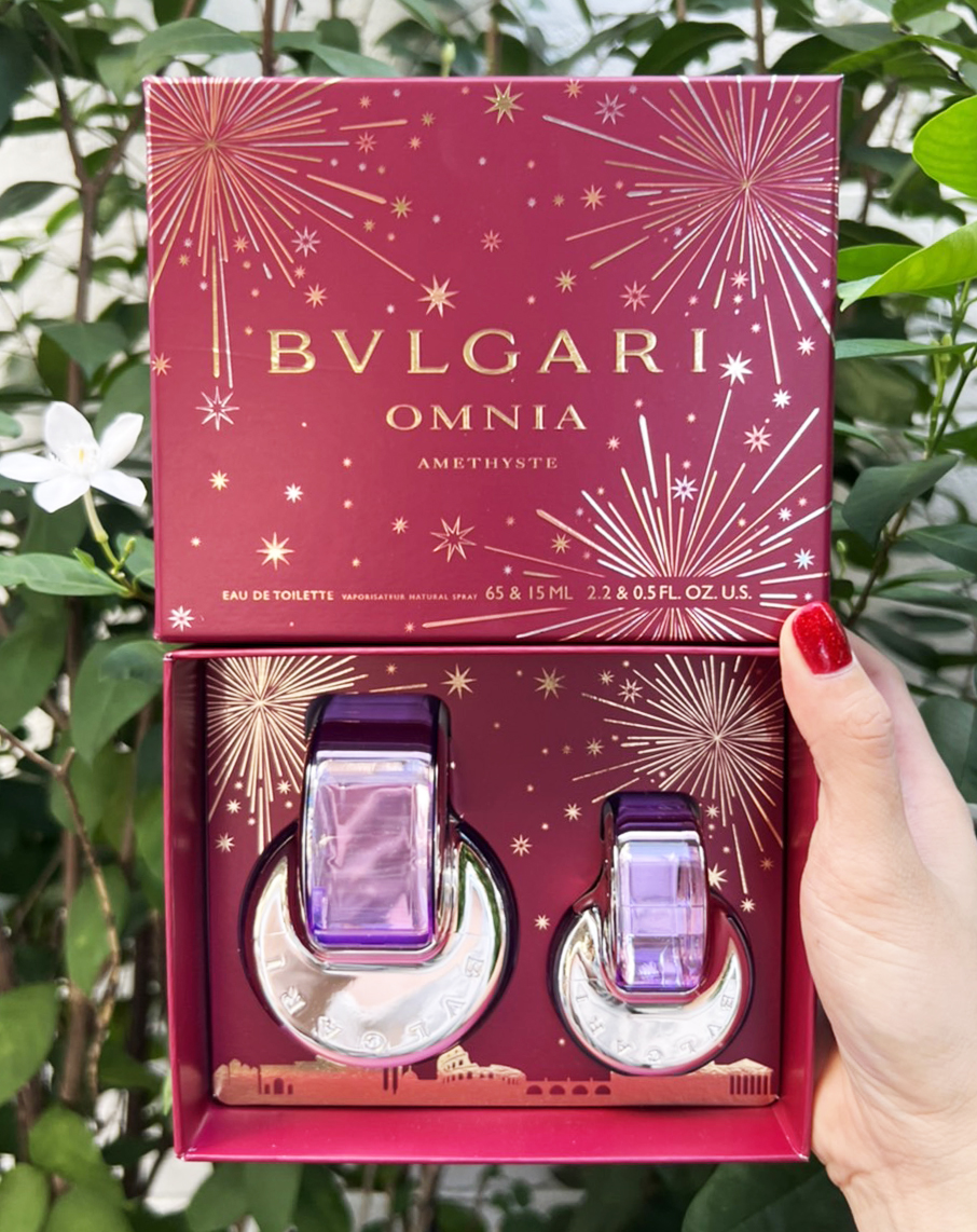 Bvlgari Omnia Amethyste EDT Miniature Set 65ml.+15ml.