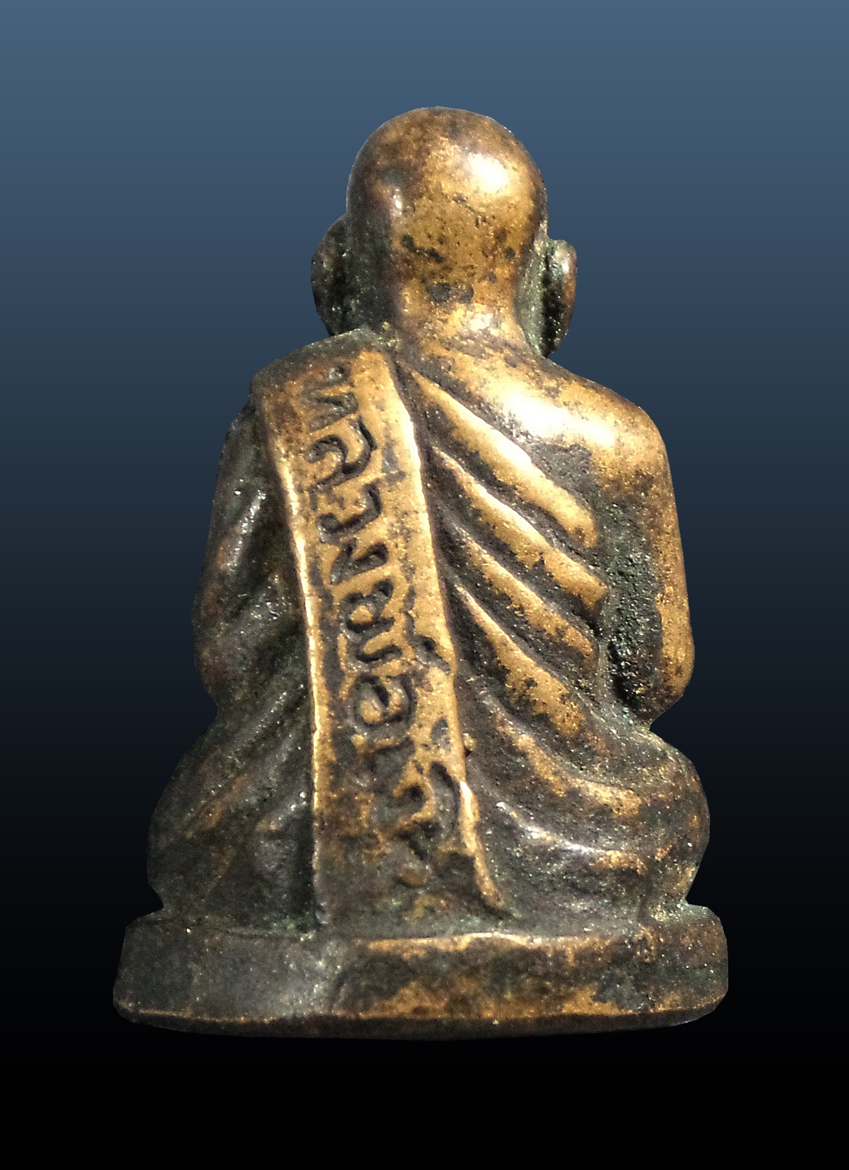 รูปหล่อหน้าฝรั่ง หลวงพ่อเงินบางคลาน ออกวัดท้ายน้ำ จ.พิจิตร ปี 2516