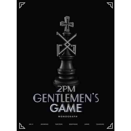 ( Pre-Order ) 2PM GENTELMEN’S GAME MONOGRAPH 3,000 copies Limited Edition วางจำหน่าย 30 / 11 / 2016