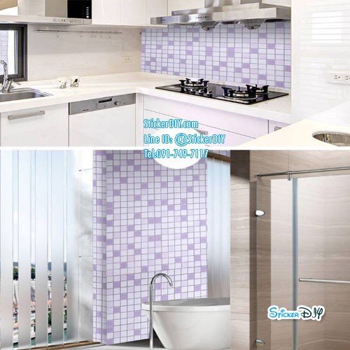 Aluminium foil sticker สติ๊กเกอร์อเนกประสงค์ AL006D (หน้ากว้าง60cm.xยาว2m.)