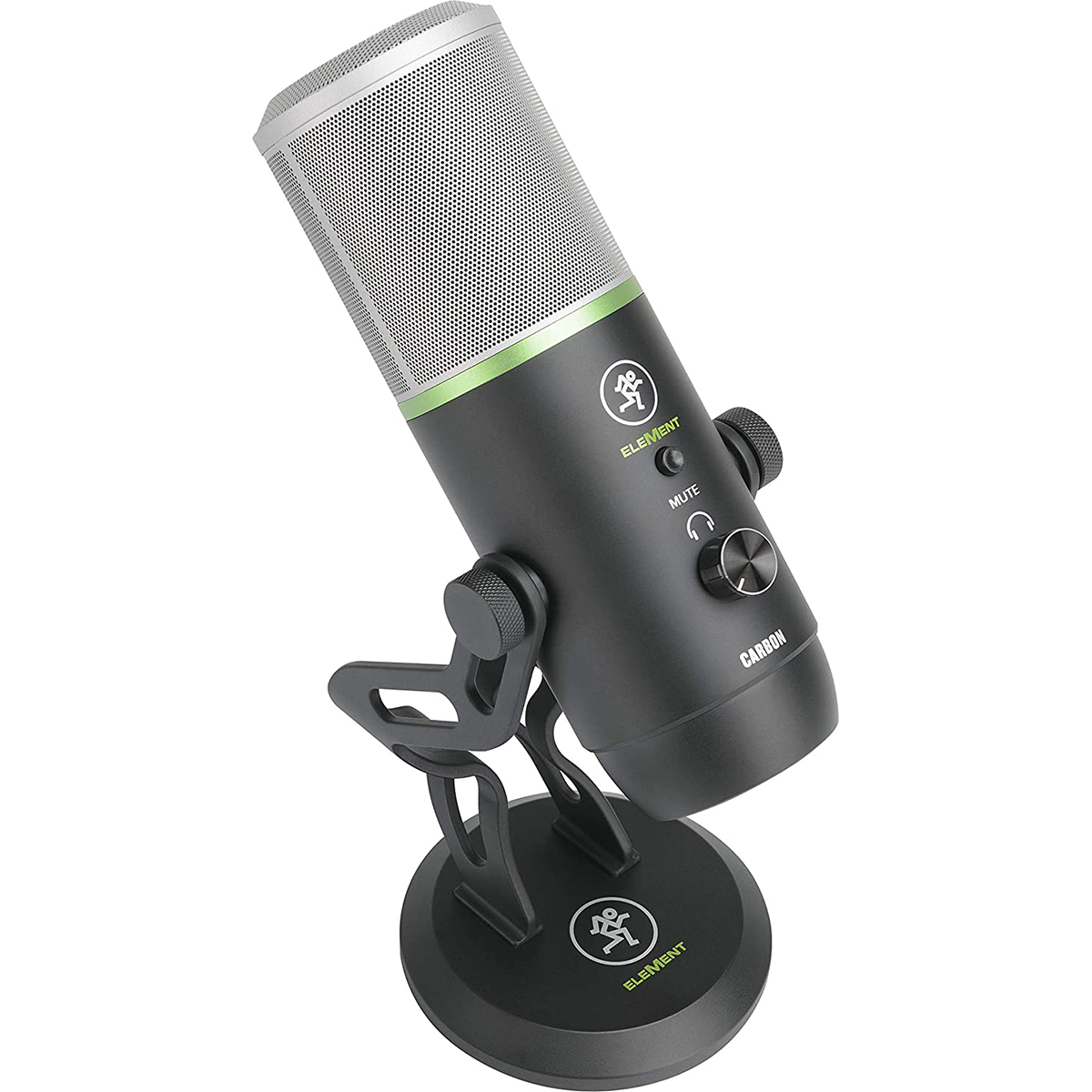 Mackie EM-Carbon *ของแท้รับประกัน1ปี* USB ไมโครโฟน, 48 kHz/16-Bit, รองรับ Mac/PC, ฟรีสาย USB-C/ ขาตั้ง
