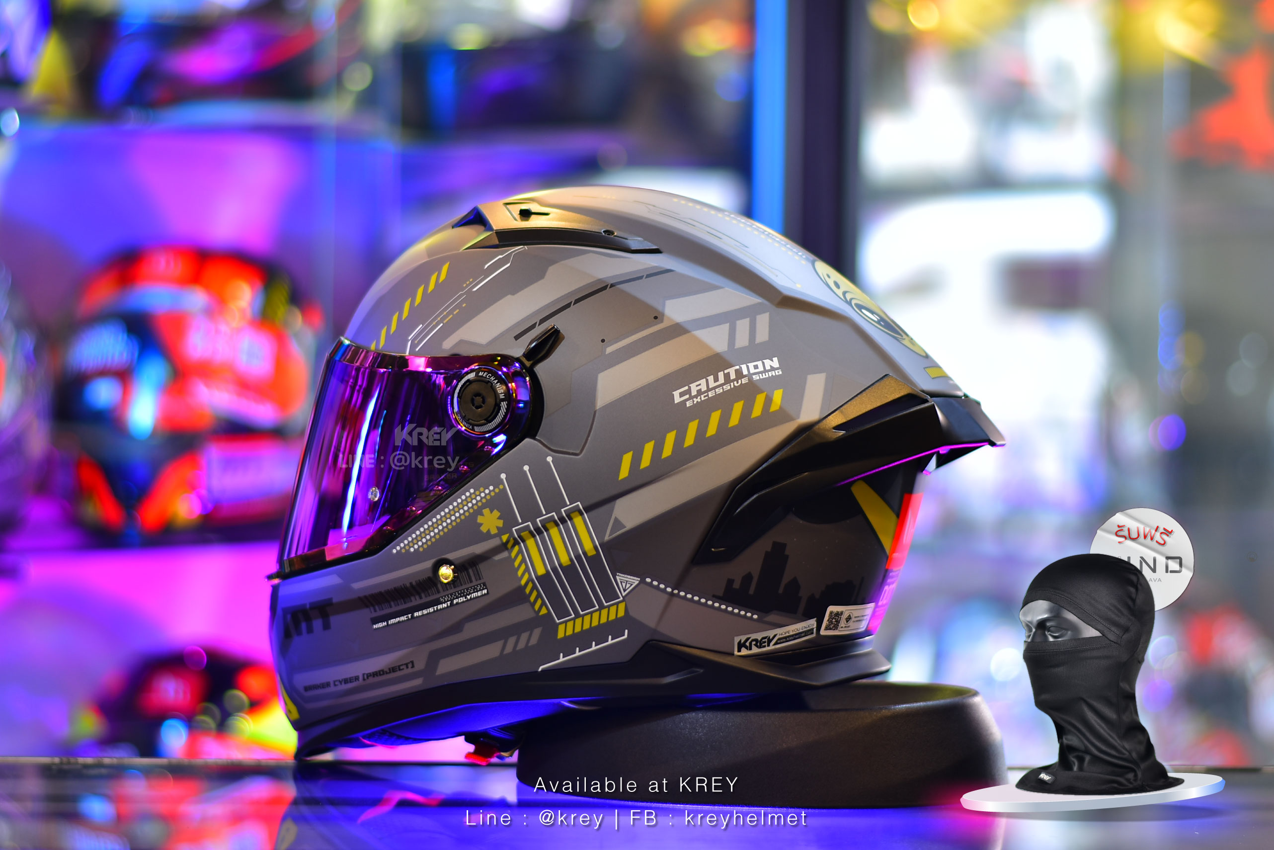 MT model BRAKER SV CYBER MATT GREY