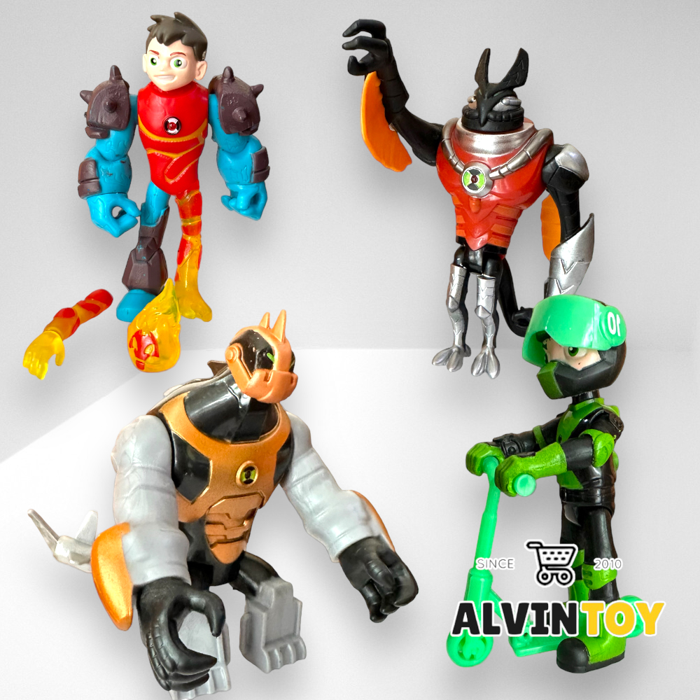 โมเดล Ben 10 เบนเท็น Set 4 ตัว