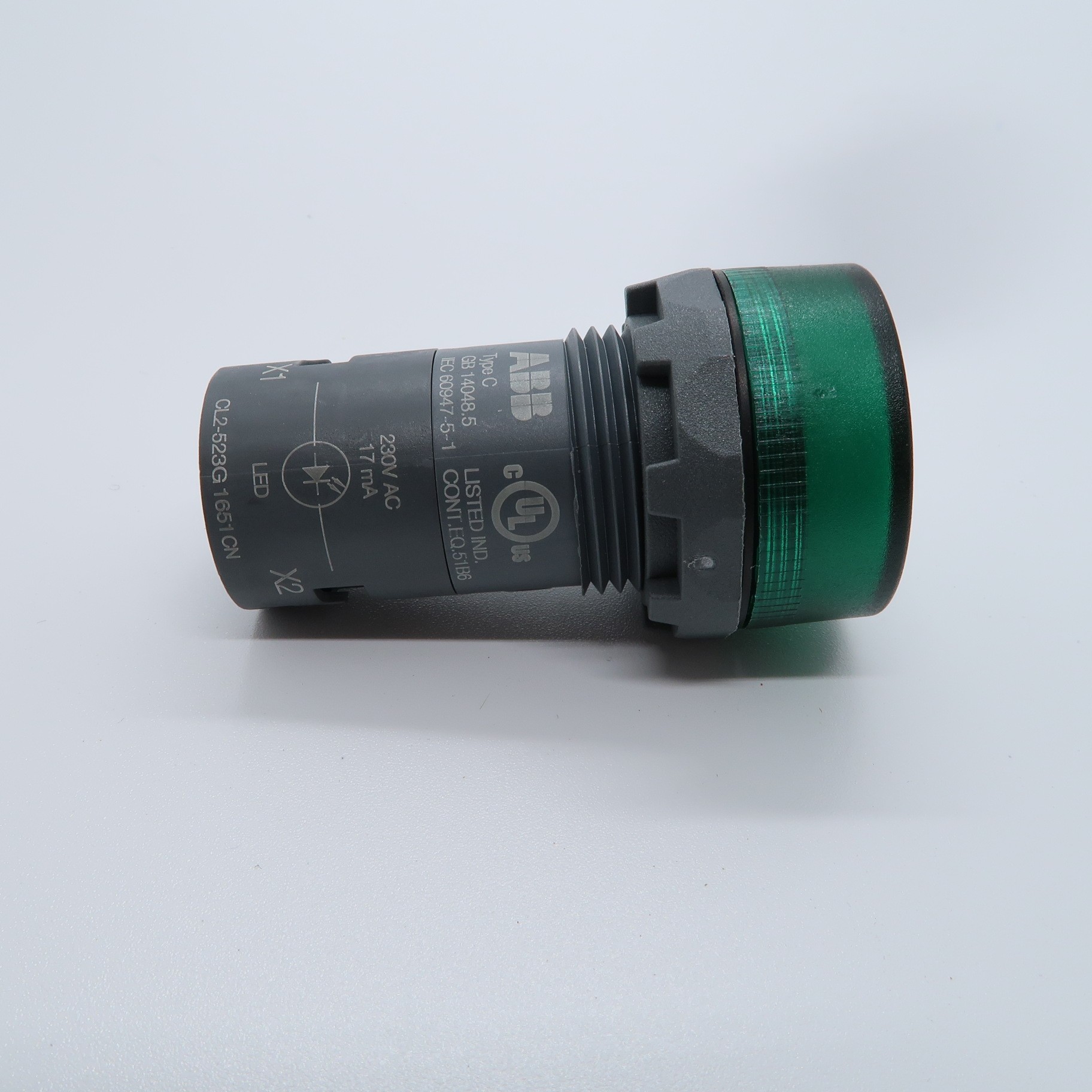 ไพล็อทแลมป์ LED 220V (22mm) ABB