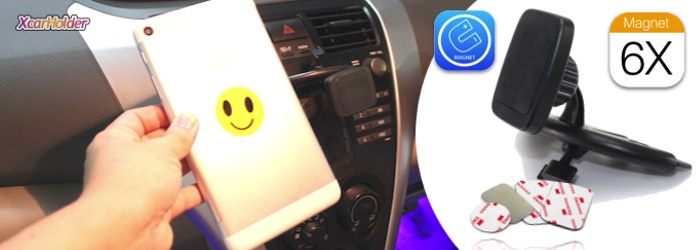 6xMagnetic CDslot | 6xแม่เหล็ก ที่วางมือถือแท็บเล็ตในรถเสียบช่องซีดี