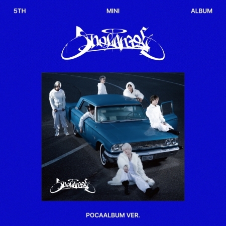 ( Pre-Order ) JUST B 5th Mini Album [SNOW ANGEL] Poca Album * มี Poster พับในกล่อง * วางจำหน่าย 12 / 11 / 2025