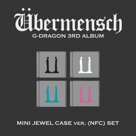 ( Pre-Order ) G-DRAGON 3rd Album [Übermensch] Mini Jewel Set 4 ver ( NFC ver ) * ไม่มี Poster * วางจำหน่าย 26 / 2 / 2025
