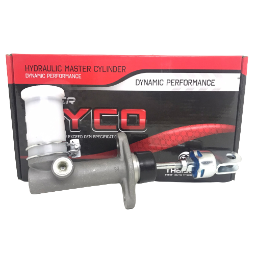 แม่ปั้มคลัทช์ บน MITSUBISHI L200 ปี 1983-1987 / CYCLONE / STRADA 2500 มิตซูบิชิ ไซโคลน / สตราด้า ขนาด (5/8) เบอร์ MC-DYMB3001 / MB012098 ยี่ห้อ DYCO (CLUTCH MASTER CYLINDER)