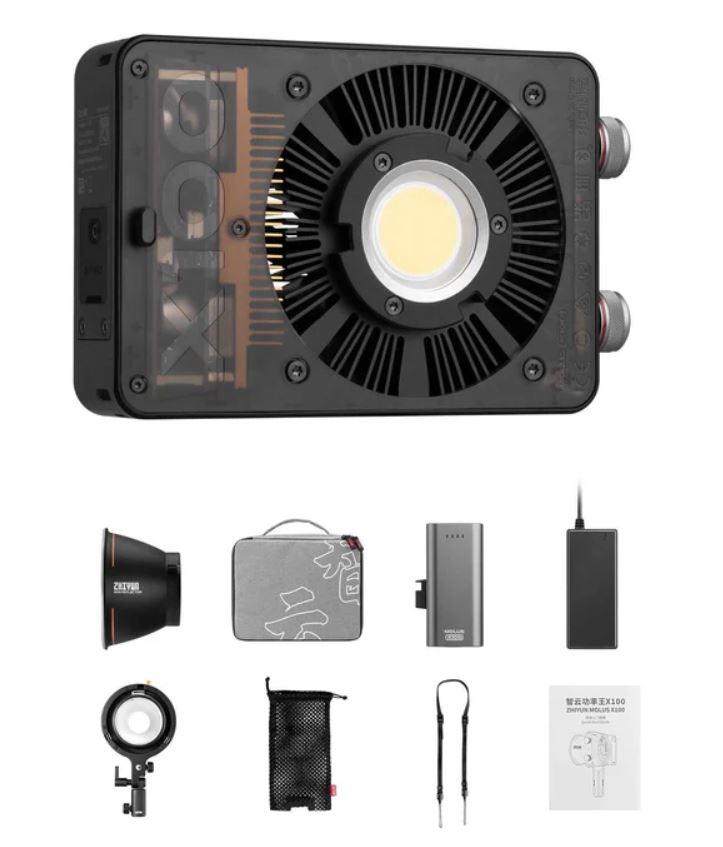 Zhiyun MOLUS X100 Combo Kit *ของแท้รับประกัน 1ปี* Bi-Color Pocket COB Monolight