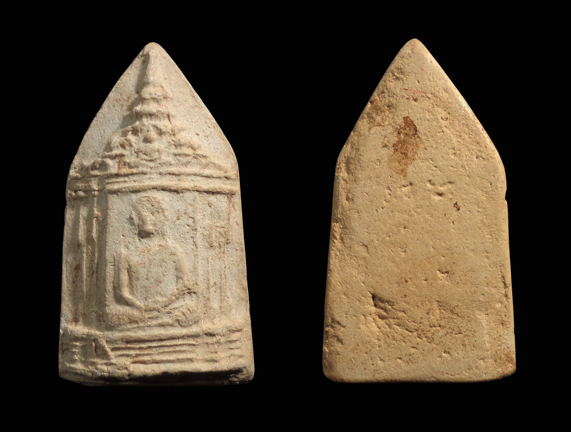 พระผงรูปเหมือน พิมพ์ซุ้มศาลา