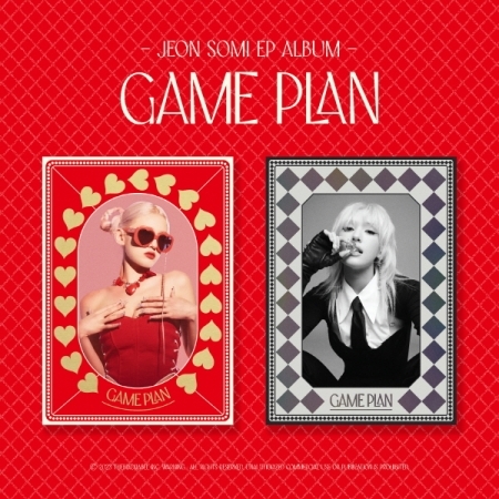 ( Pre-Order ) Jeon Somi - EP Album [GAME PLAN] Photobook ( random ver ) + Poster วางจำหน่าย 16 / 8 / 2023