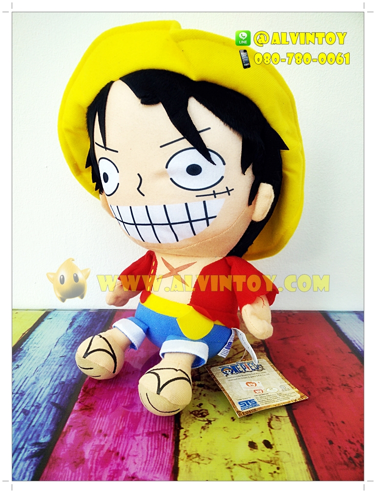 ตุ๊กตา Luffy - ลูฟี่ 12 นิ้ว