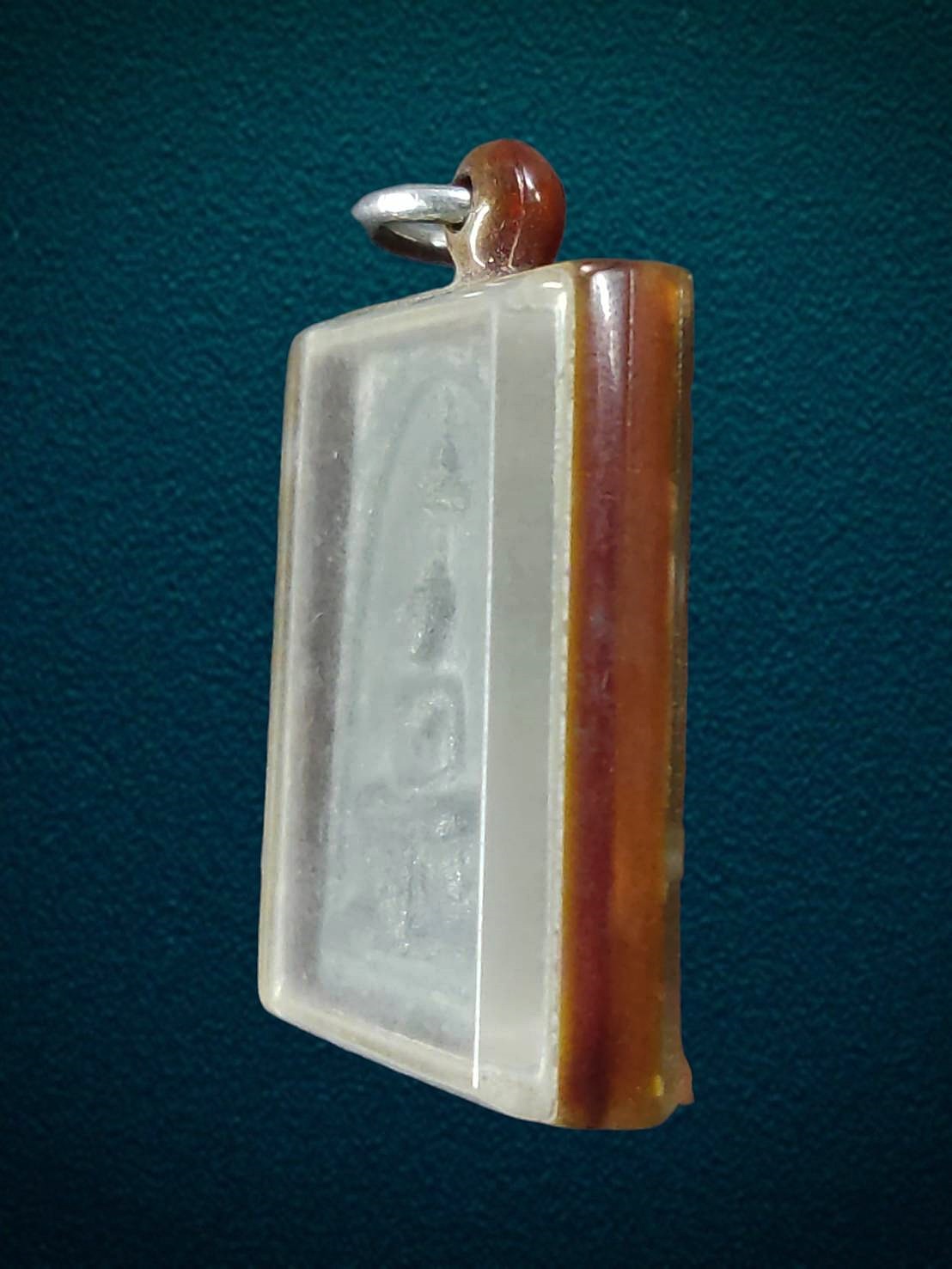 พระสมเด็จฉัตรแก้ว กรุวัดหนองมน ลพบุรี เนื้อชินพิมพ์หายาก