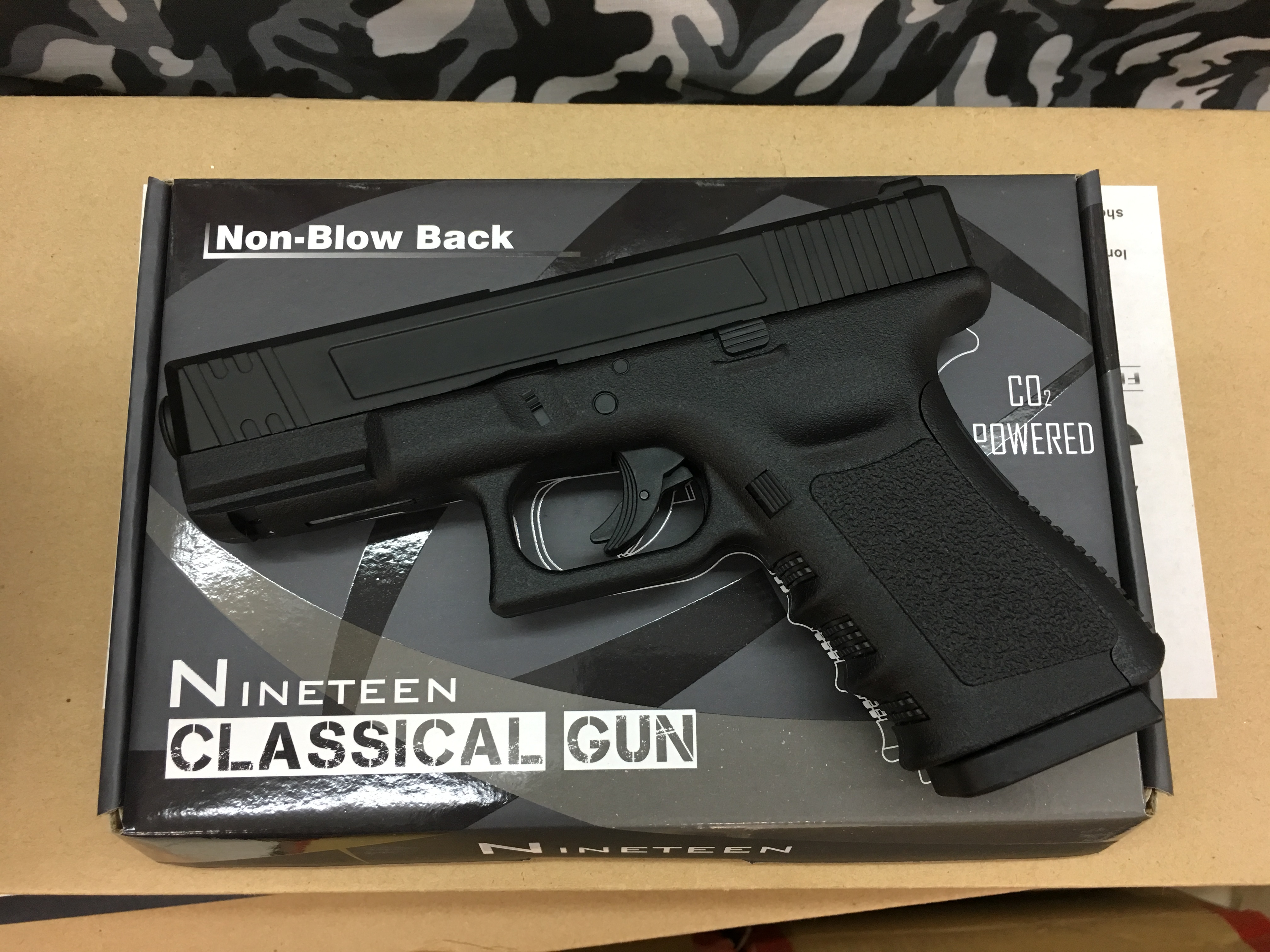 Glock19 Co2 (319A) แรง500+Fps