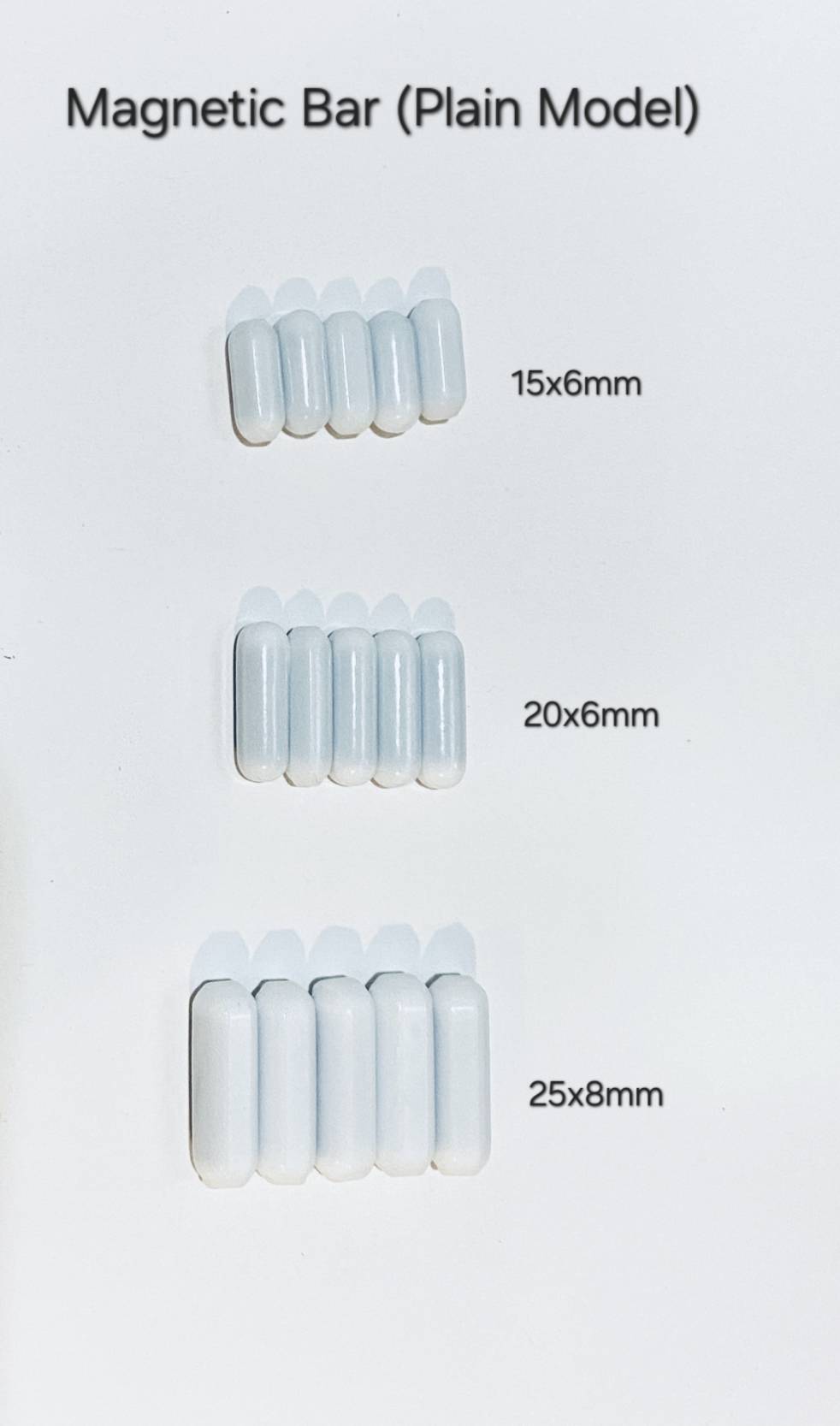 Magnetic Bar / แท่งแม่เหล็กกวนสาร (Plain Model)