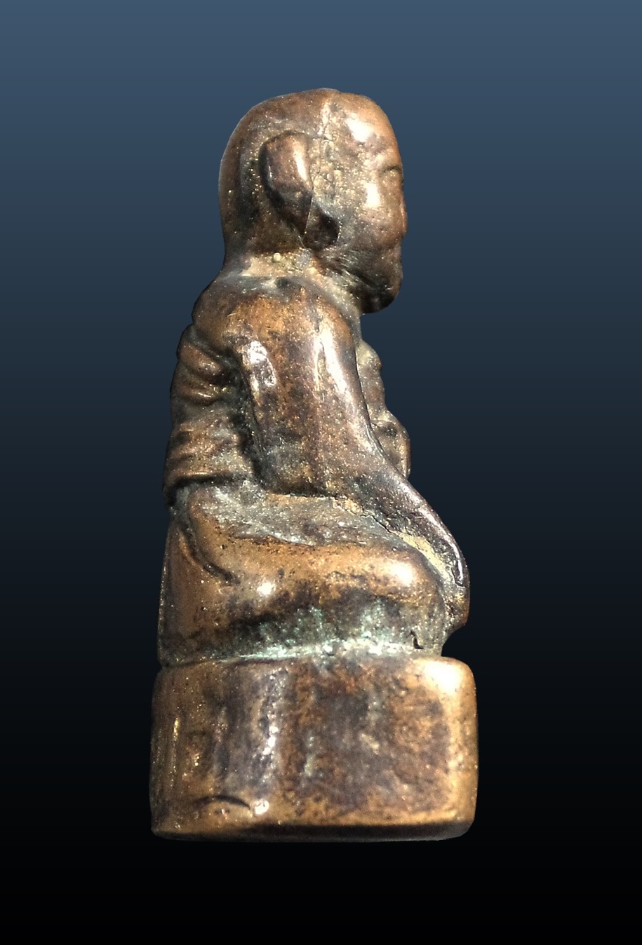 รูปหล่อโบราณ รุ่นแรก หลวงพ่อจั่น วัดบางมอญ อยุธยา ปี2462