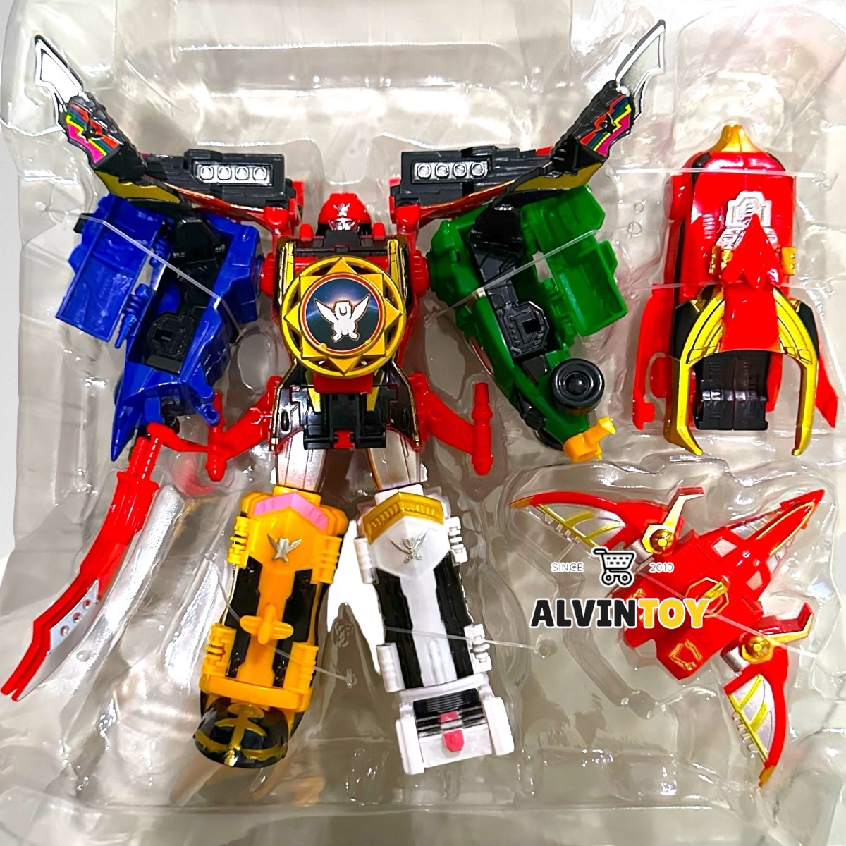 หุ่นยนต์ ประกอบร่าง Inter Change robot หุ่นยนต์แปลงร่าง แยกร่างได้