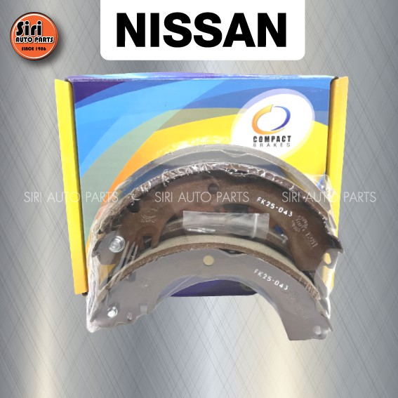 Compact Brake (ประกัน 1 เดือน) ก้ามเบรคหลัง NISSAN TIIDA 1.5,1.8 ปี 08-on, LIVINA , ทีด้า, ลิวิน่า Compact (TCN1281)