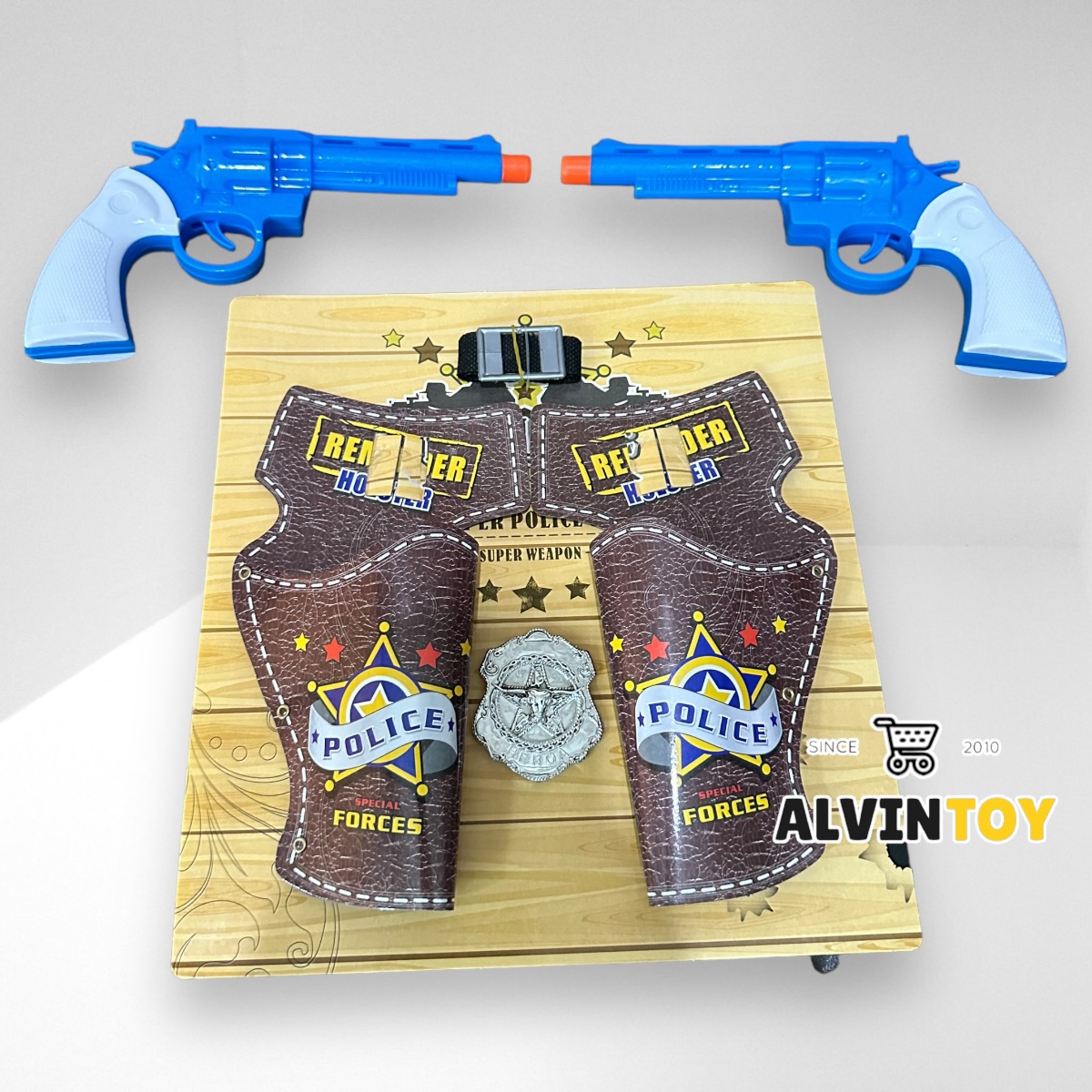 Super Police Set - ปืนคาวบอยคู่ มีเสียง