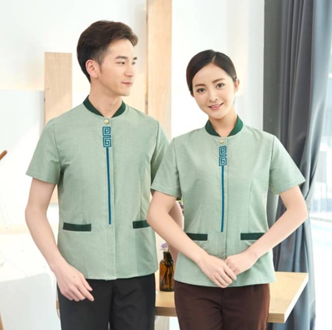 เสื้อแม่บ้านโรงแรม เสื้อพนักงานทำความสะอาด เสื้อพนักงานโรงแรม