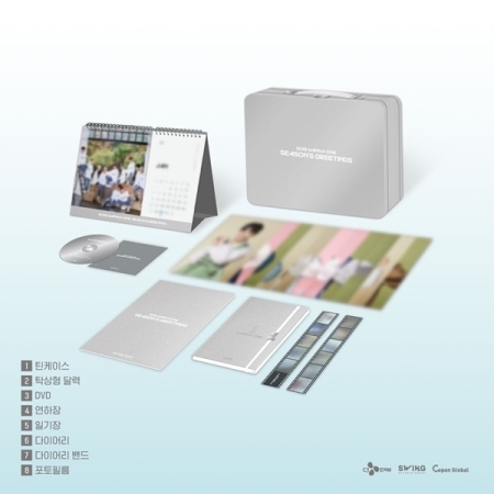 ( Pre-Order ) WANNA ONE Season's Greetings 2019 ( ไม่มี Behind Book ) ** จำนวนจำกัด ** วางจำหน่าย 21 / 12 / 2018