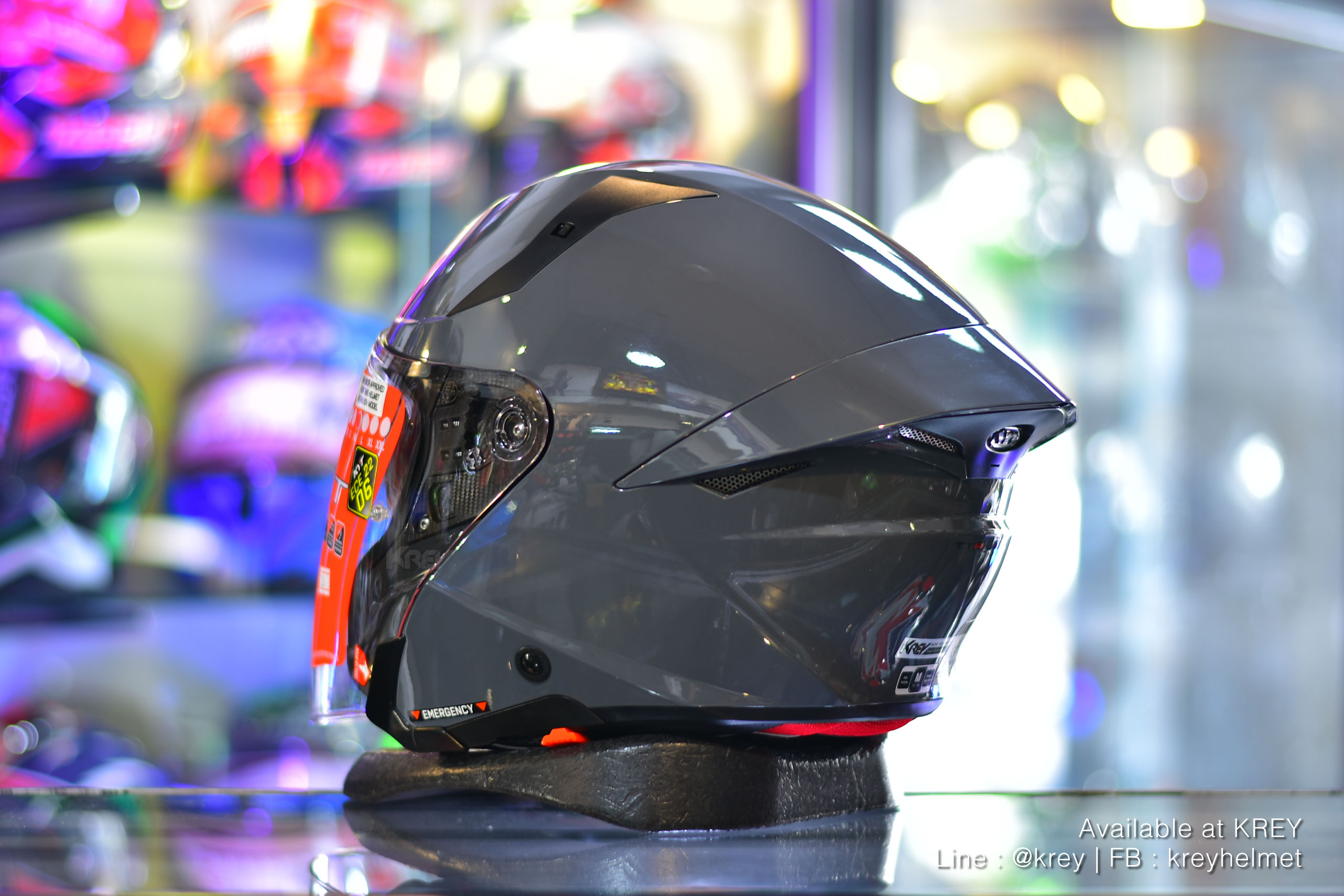 KYT model TTR-JET Plain Grey