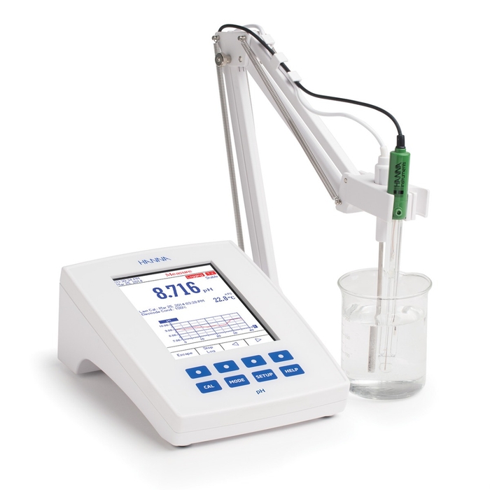 เครื่องวัดค่ากรด-ด่าง แบบตั้งโต๊ะ รุ่น HI5221 HANNA HI5221 pH Meter