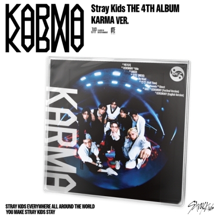 ( Pre-Order ) Stray Kids 4th Ragular Album [KARMA] Karma ver ( Limited ) * มี Poster พับในกล่อง * วางจำหน่าย 22 / 8 / 2025
