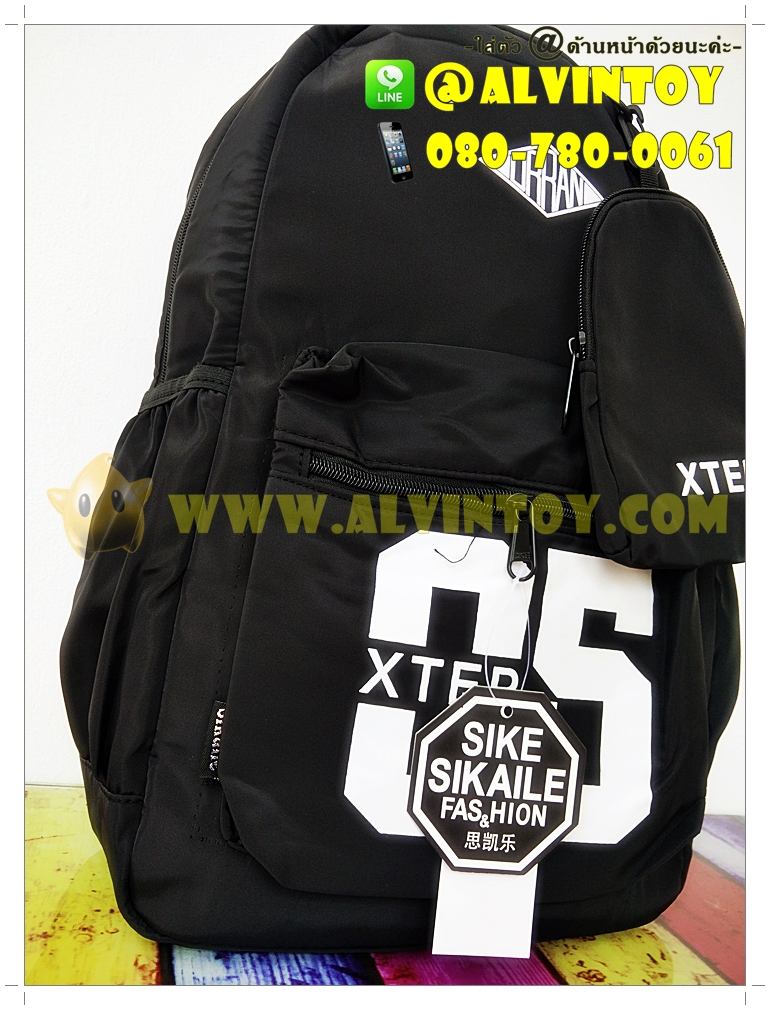 กระเป๋าเป้ Backpack สีดำ สำเนา