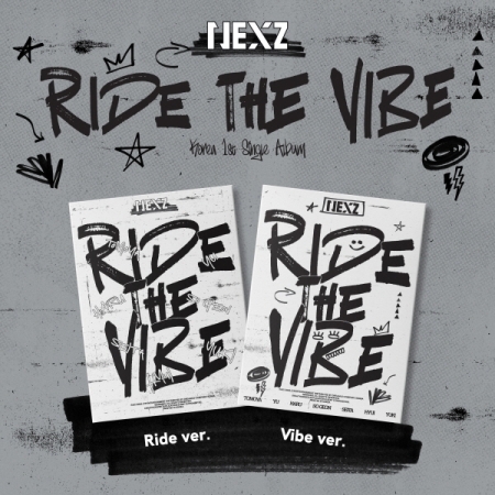 ( Pre-Order ) Nexz Korea 1st Single Album Ride the Vibe Set 2 ver * มี Poster พับ * วางจำหน่าย 20 / 5 / 2024