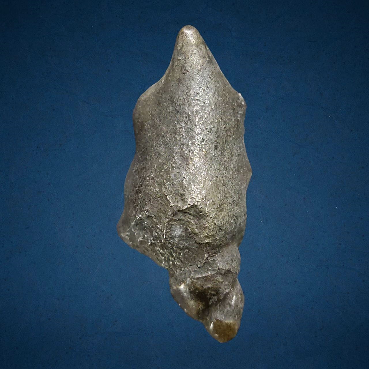 พระอุปคุต ศิลปะเขมร เนื้อสำฤทธิ์เงิน