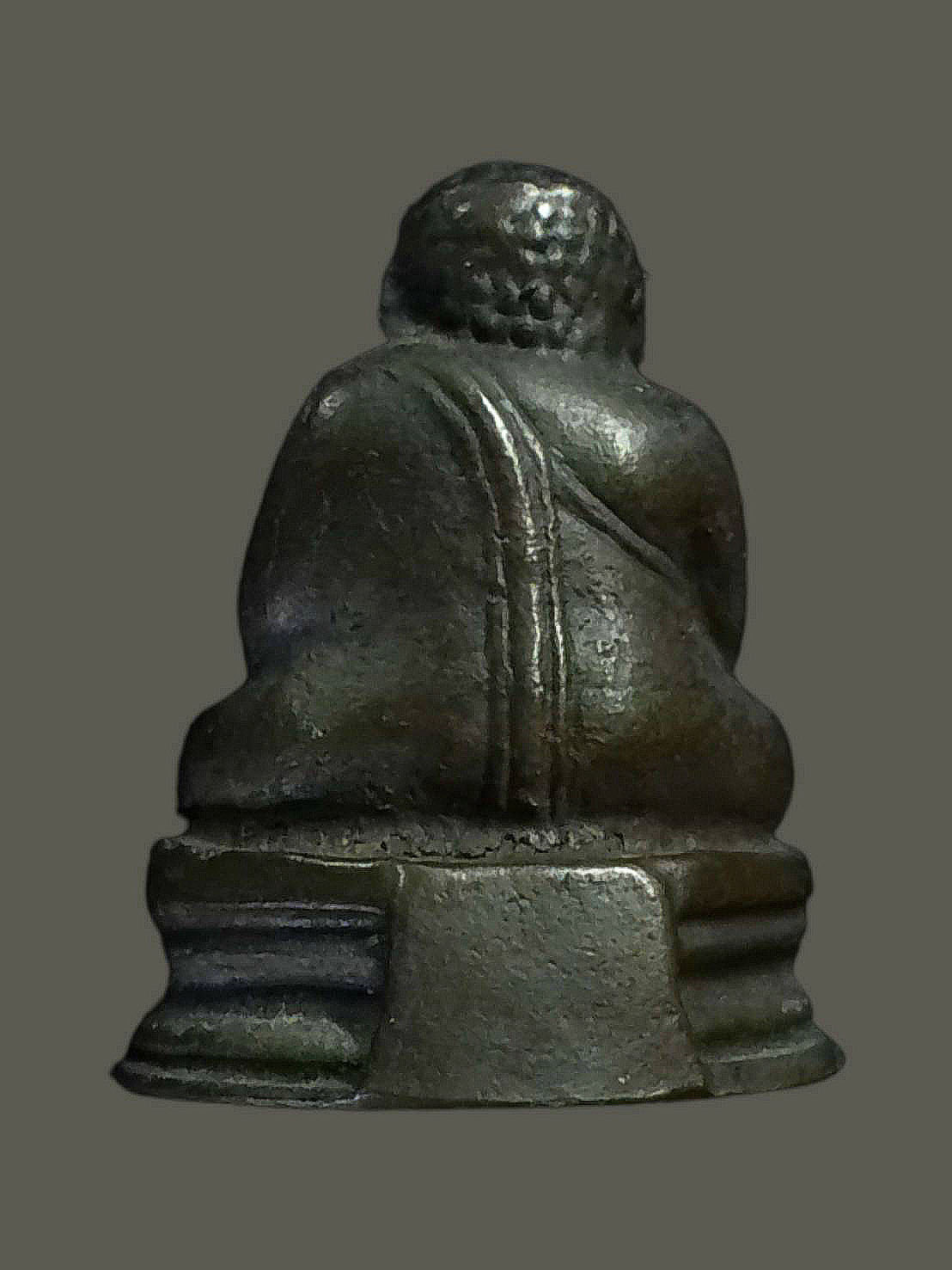 พระสังกัจจายน์ วัดบางโฉลงนอก จ.สมุทรปราการ เนื้อทองผสม อุดกริ่ง ปี 2499 หลวงปู่เผือก วัดกิ่งแก้ว ปลุกเสก