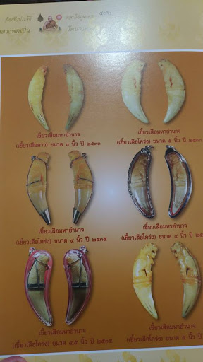 เขี้ยวเสือ หลวงพ่อเปิ่น วัดบางพระ นครปฐม